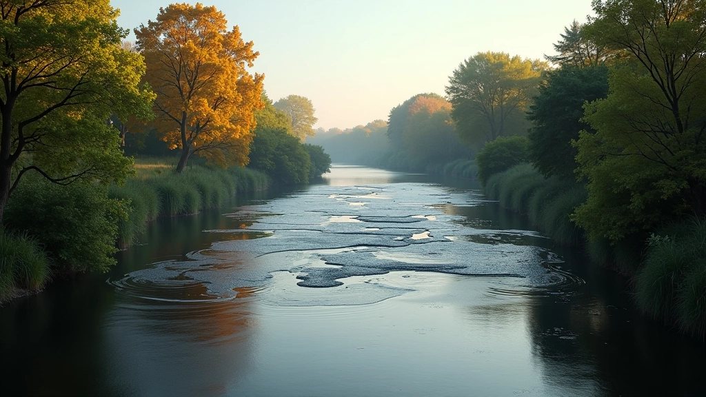 Jõgi Pärnus, veekanal loodusliku paisuga